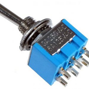 Công tắc gạt 6 chân 6A ( 2 trạng trái )